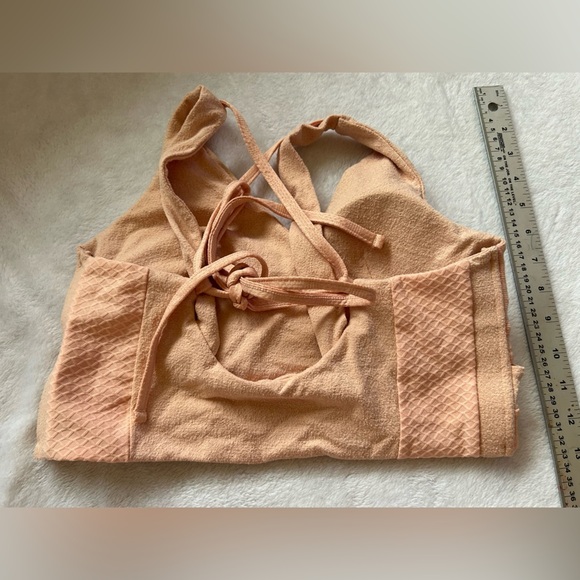 New Blush Gymshark True Texture Bralette - Picture 4 of 4